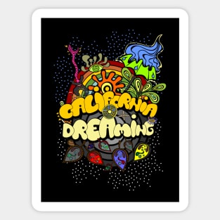 California Dreaming Sticker